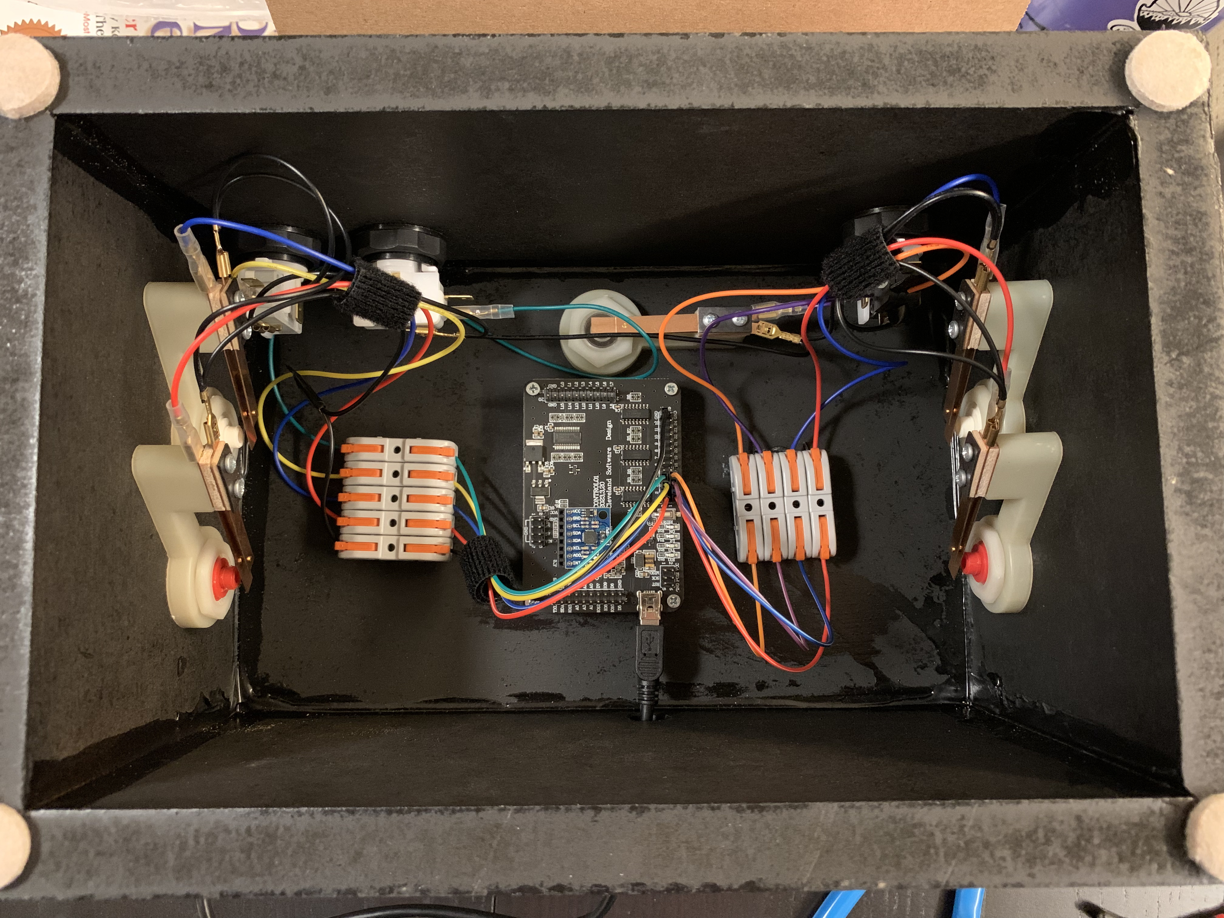 wiring completed